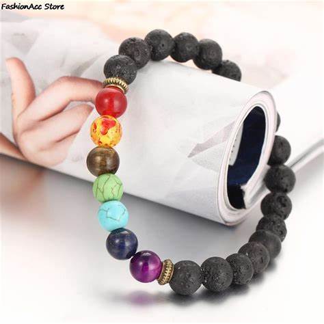 PULSERA CHAKRA AJUSTABLE: Con Piedras limpian energías